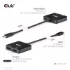 CLUB3D USB-C® hub na dual HDMI™ 4K60Hz M/F+PD3.0 100 W