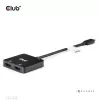 CLUB3D USB-C® hub na dual HDMI™ 4K60Hz M/F+PD3.0 100 W