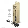 Club3D CSV-1548 USB-C rozbočovač, 4x USB-C 10 Gbps, 100W PD, čierny