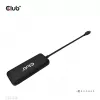 Club3D CSV-1548 USB-C rozbočovač, 4x USB-C 10 Gbps, 100W PD, čierny