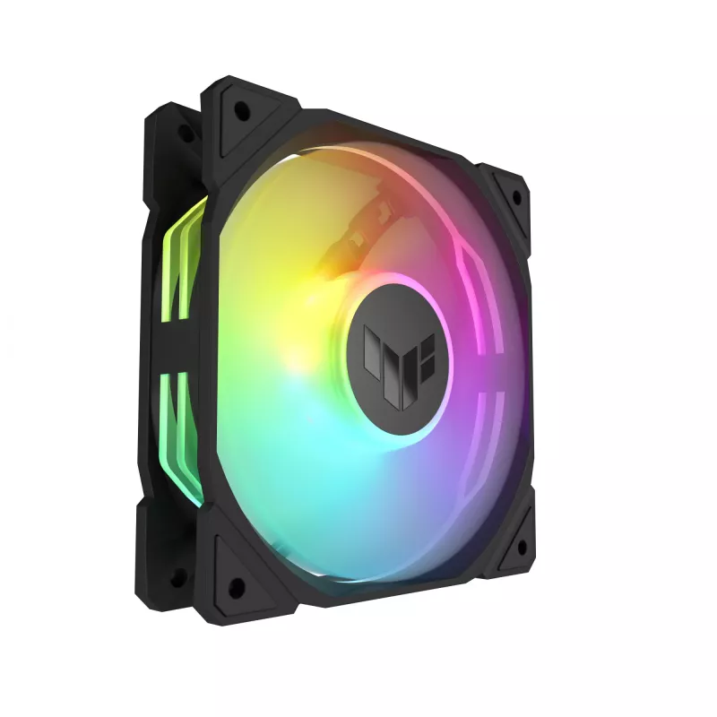 ASUS TUF GAMING TR120 ARGB 3IN1 čierny chladič do počítačovej skrine 12 cm