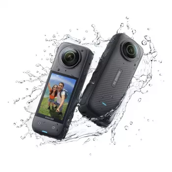 Akčná kamera Insta360 X4 — 72 MP, 8K (7680×3840) CMOS, 1/2