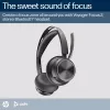 HP Poly Voyager Focus 2 Microsoft Teams Certified USB-C-C headset +USB-C/A adaptér +nabíjacia stanica