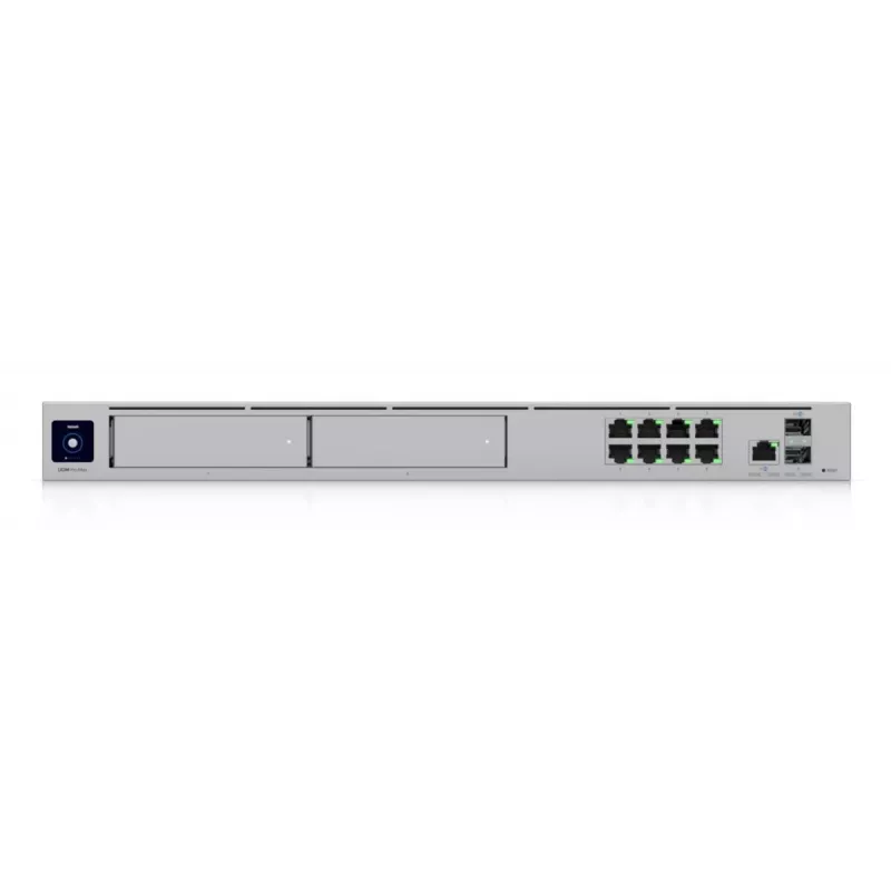 Managed switch UBIQUITI UniFi Dream Machine Pro Max, 9-portový 2.5G Ethernet, 1U rack, 2×SFP+, podpora 10G, 60W výkon