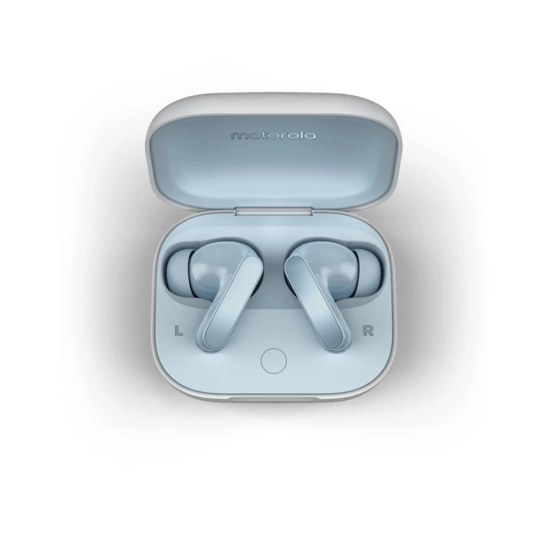 Motorola Moto Buds slúchadlá bezdrôtové do uší hovory/hudba/šport/každodenné modré