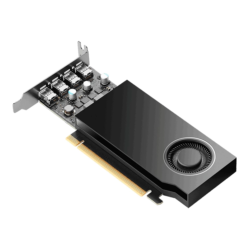 PNY NVIDIA RTX A1000 - 8 GB GDDR6 Low Profile 4x mDisplayPort 1.4a