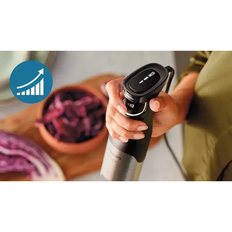 Tyčový mixér Philips 5000 Series HR2684/00 čierna ušľachtilá oceľ