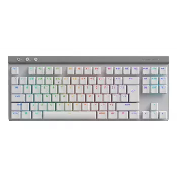 Klávesnica Logitech G G515 Gaming USB RF Wireless Bluetooth QWERTY US International biela