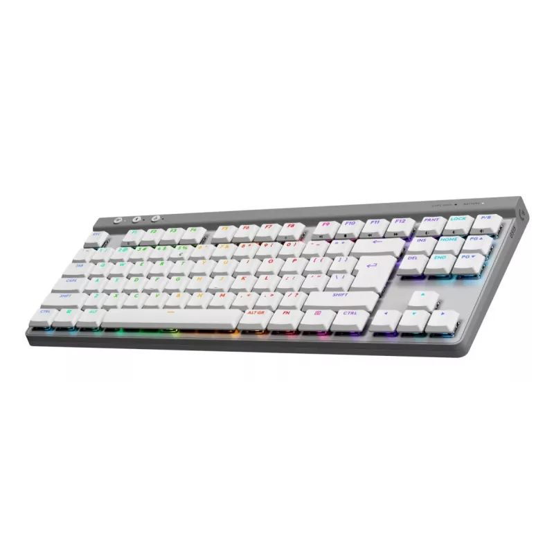 Klávesnica Logitech G G515 Gaming USB RF Wireless Bluetooth QWERTY US International biela