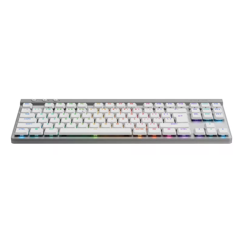 Klávesnica Logitech G G515 Gaming USB RF Wireless Bluetooth QWERTY US International biela