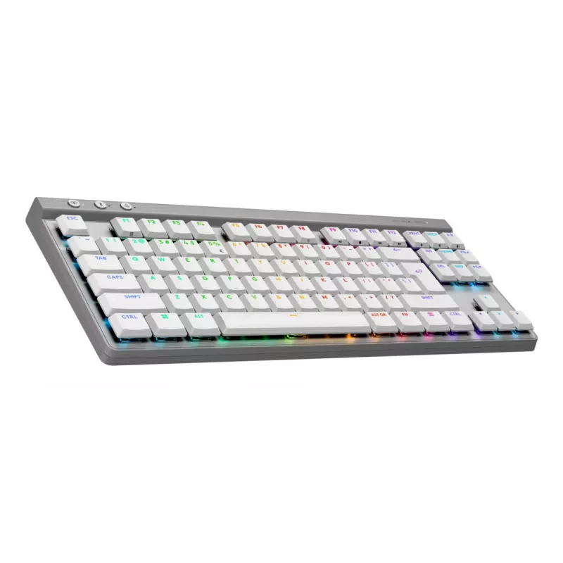 Klávesnica Logitech G G515 Gaming USB RF Wireless Bluetooth QWERTY US International biela