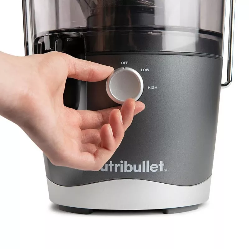 NutriBullet NBJ100G odšťavovač 800 W čierny, sivý