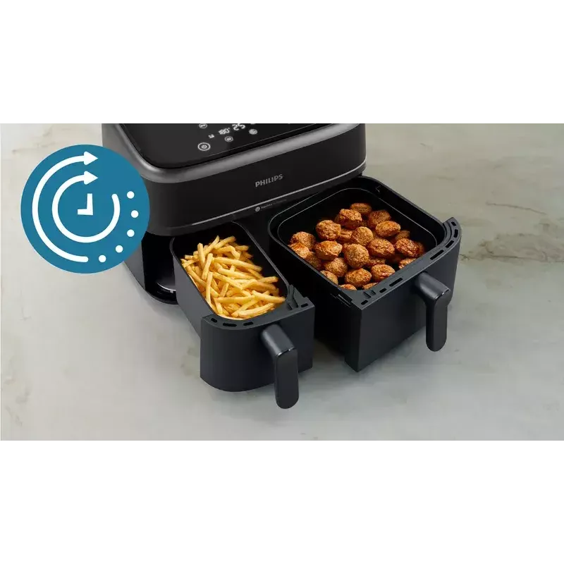 Teplovzdušná fritéza Philips 3000 Serie NA351/00 — 9 l, 2750 W, 8 programov, Rapid Air