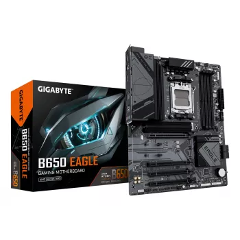 Základná doska GIGABYTE B650 EAGLE ATX, AMD B650-čipset, socket AM5, DDR5, 4x DIMM, 3x M.2, PCIe 5.0 x16