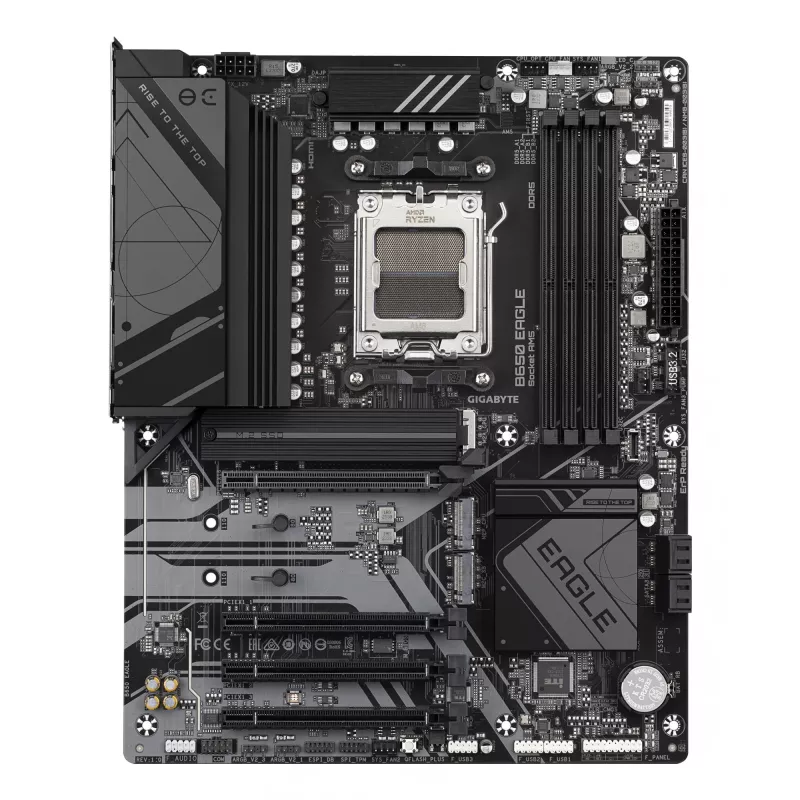 Základná doska GIGABYTE B650 EAGLE ATX, AMD B650-čipset, socket AM5, DDR5, 4x DIMM, 3x M.2, PCIe 5.0 x16