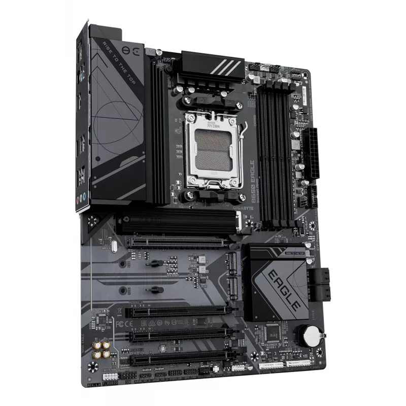Základná doska GIGABYTE B650 EAGLE ATX, AMD B650-čipset, socket AM5, DDR5, 4x DIMM, 3x M.2, PCIe 5.0 x16