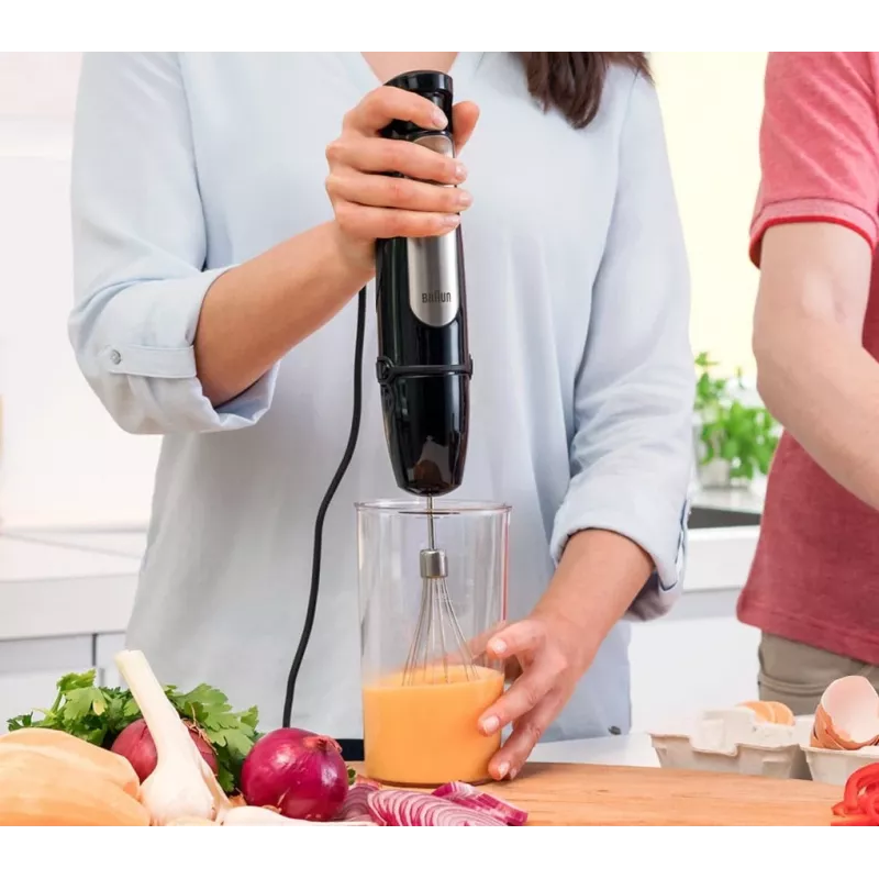 Braun MQ 7035X 0,6 L tyčový mixér 1000 W čierna, saténová oceľ