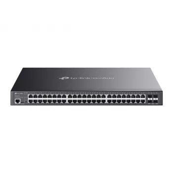 TP-Link Omada SG3452XMPP sieťový switch Managed L2+ Gigabit Ethernet (10/100/1000) Power over Ethernet (PoE) 1U čierny