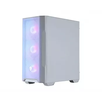 PC skriňa MSI MAG FORGE M100R Midi-Tower transparentná, biela