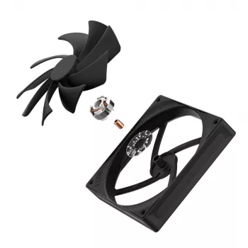 NZXT chladiaci ventilátor F140q 140mm čierny Quiet Airflow