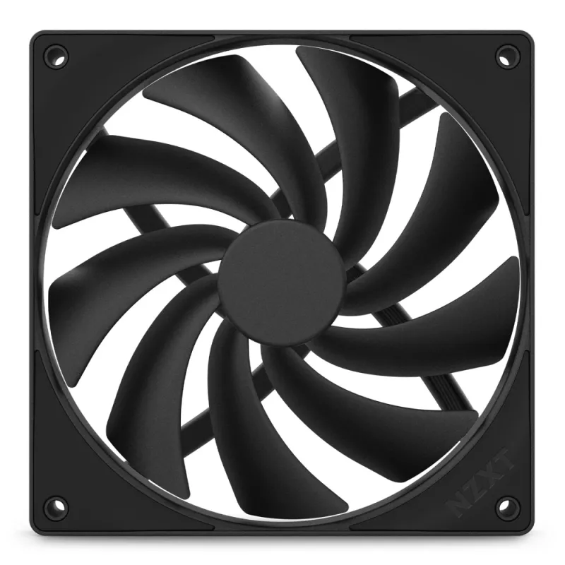 NZXT chladiaci ventilátor F140q 140mm čierny Quiet Airflow