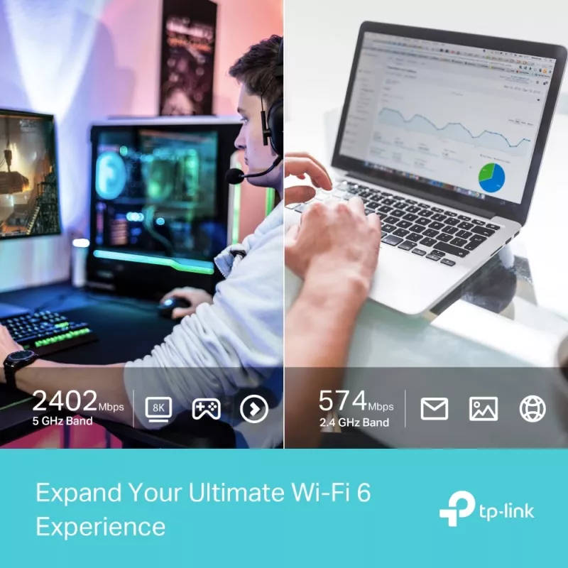 Bezdrôtový USB adaptér TP-Link Archer AX3000 (Archer TX50UH) – Dualband Wi‑Fi 6, USB 3.2 Gen1, až do 3000 Mbps, interná anténa, Windows 11