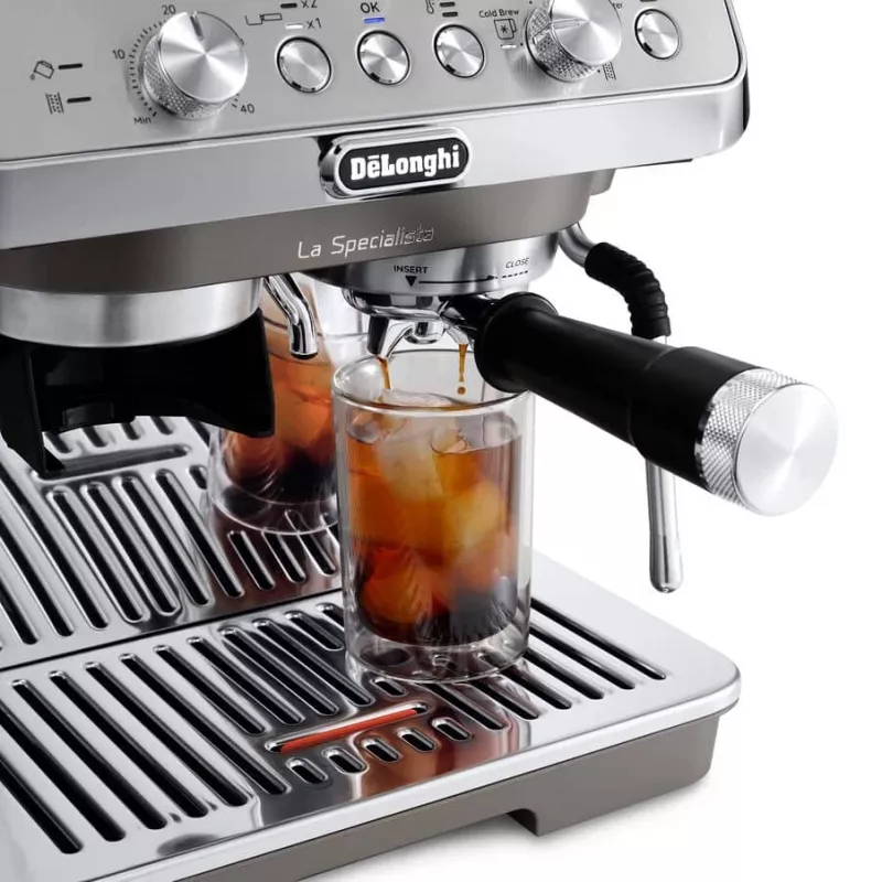 De'Longhi La Specialista Arte Evo EC9255.M espresso kávovar, Cold Brew, 1550 W, 15 bar, 1,7 l, strieborný
