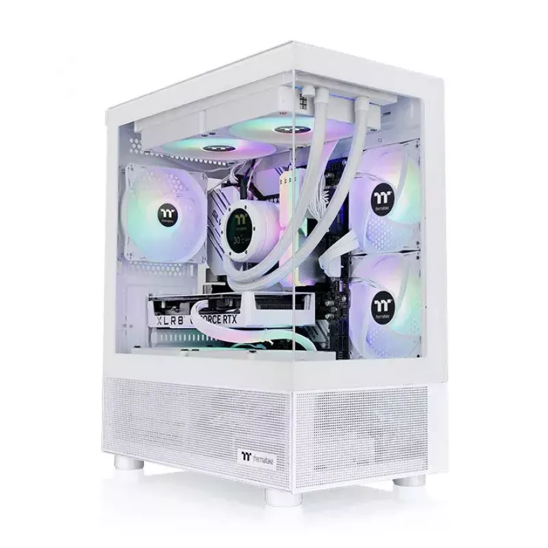 PC skriňa Thermaltake View 170 TG ARGB Snow Micro Tower biela