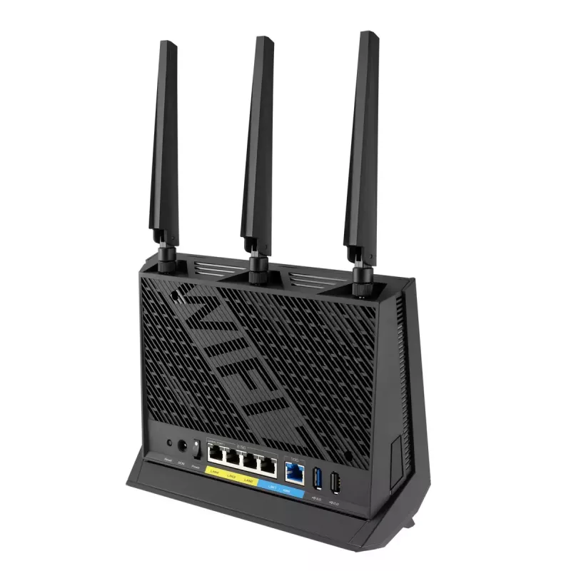 ASUS RT-BE86U WLAN router 10 Gigabit Ethernet Dualband (2,4 GHz / 5 GHz) čierny