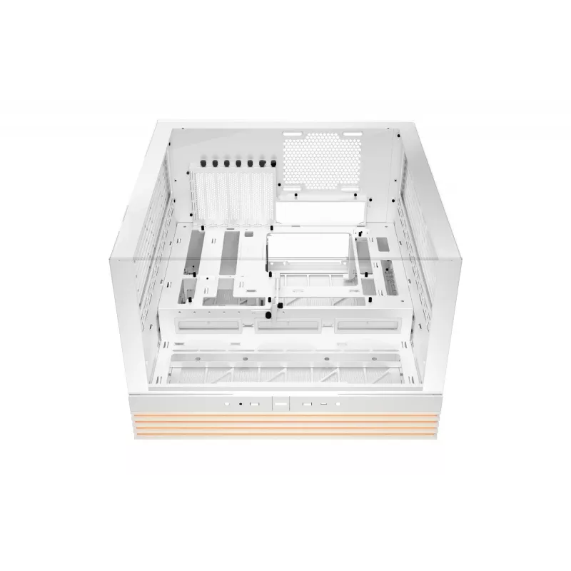 be quiet! Light Base 600 DX BGW66 počítačová skriňa Midi Tower, ATX/micro-ATX/Mini-ITX, bočný panel z tvrdeného skla, ARGB, USB-C, biela