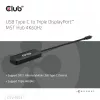CLUB3D USB-C® na Triple DisplayPort™ 4K60Hz