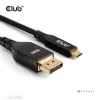 USB Type-C na DisplayPort 2.1 kábel, Club 3D CAC-1559, obojsmerný, VESA DP80 certifikovaný, 1 m