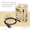 USB Type-C na DisplayPort 2.1 kábel, Club 3D CAC-1559, obojsmerný, VESA DP80 certifikovaný, 1 m