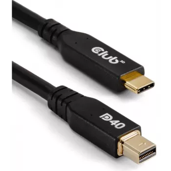CLUB3D CAC-1561 DisplayPort kábel 2 m Mini DisplayPort USB Type-C čierny