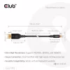 CLUB3D Mini DisplayPort™ na DisplayPort™ obojsmerný VESA DP80 certifikovaný kábel M/M 1m/3.28ft
