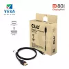CLUB3D Mini DisplayPort™ na DisplayPort™ obojsmerný VESA DP80 certifikovaný kábel M/M 1m/3.28ft