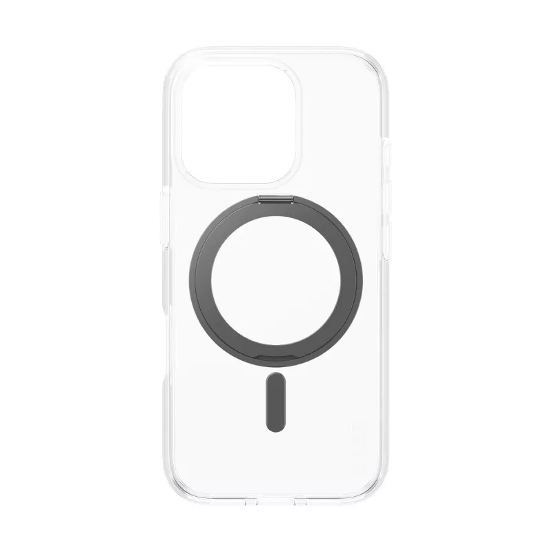 PanzerGlass CARE™ by ® Case transparentný s čiernym stojanom & MagSafe iPhone 16 Pro
