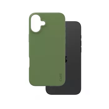 Puzdro PanzerGlass CARE by ® módne puzdro zelené iPhone 16 Plus