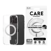 PanzerGlass CARE™ by ® Case transparentný so strieborným stojanom & MagSafe iPhone 16 Pro