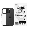 PanzerGlass CARE™ by ® Urban Combat puzdro transparentné s čiernym rámom pre iPhone 16 Pro