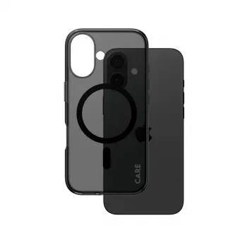 PanzerGlass CARE™ by ® Urban Combat puzdro Smokey s čiernym MagSafe iPhone 16