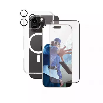PanzerGlass ® | CARE by ® Flagship 3-in-1 sada iPhone 16 Pro Max