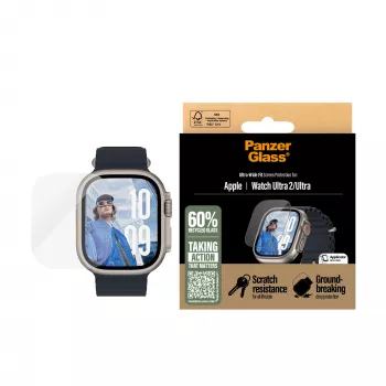 PanzerGlass ® ochranná fólia displeja Apple Watch Ultra 3 | Ultra 2 | Ultra | 49 mm