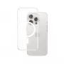 Puzdro PanzerGlass HardCase Transparent w. White MagSafe iPhone 16 Pro