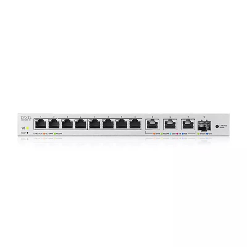 Zyxel XGS1250-12 Managed L2 10G Ethernet (100/1000/10000) sivý