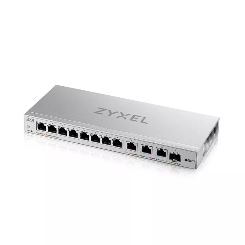 Zyxel XGS1250-12 Managed L2 10G Ethernet (100/1000/10000) sivý