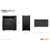 PC skriňa be quiet! PURE BASE 501 Black Midi Tower