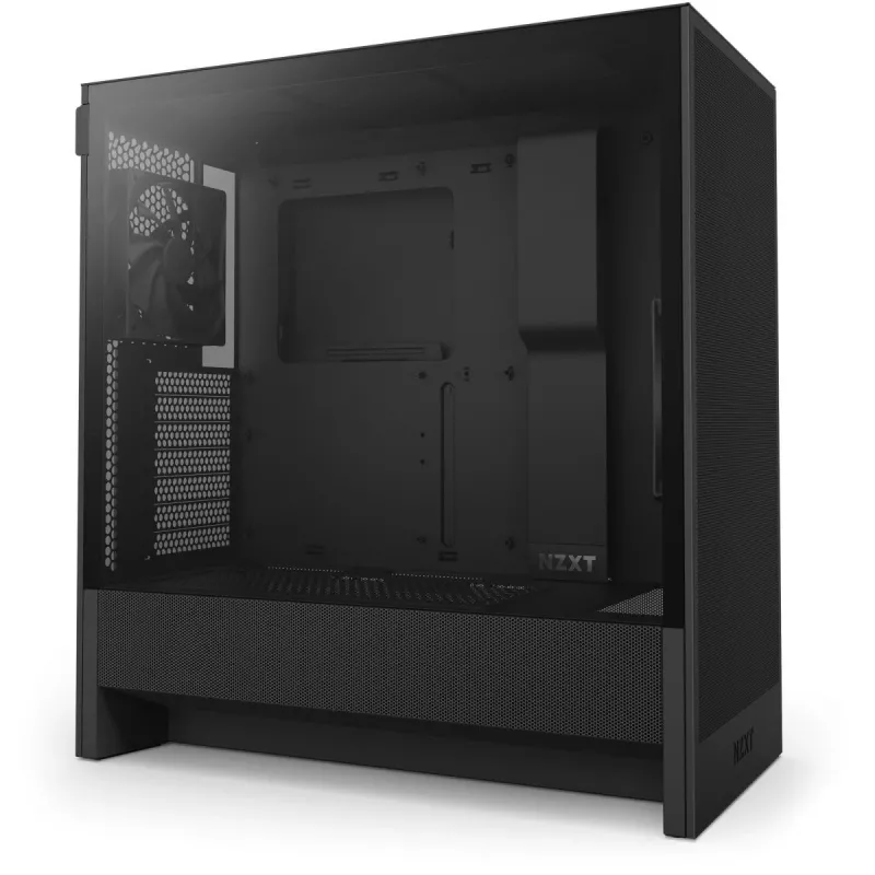 NZXT H5 Flow (2024) Mid Tower ATX skriňa, čierna