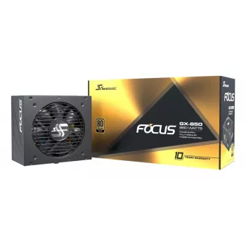 SEASONIC Focus Gx napájací zdroj 850 W 20+4 Pin ATX ATX čierny