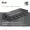 CLUB3D 1 na 4 HDMI™ rozbočovač 4K120Hz